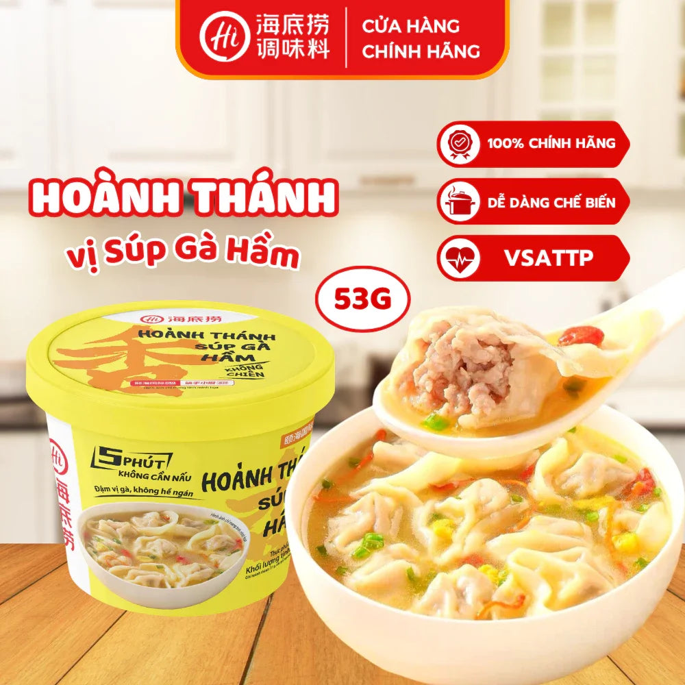 HOÀNH THÁNH VỊ SÚP GÀ HẦM