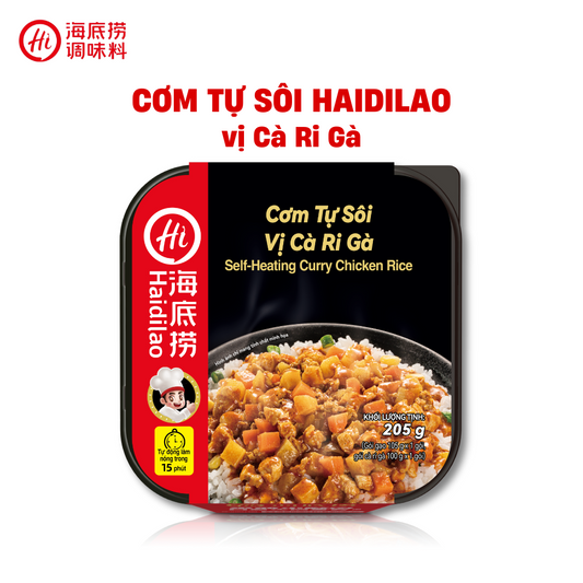 cơm tự sôi haidilao vị cà ri gà ( thùng 12 hộp)