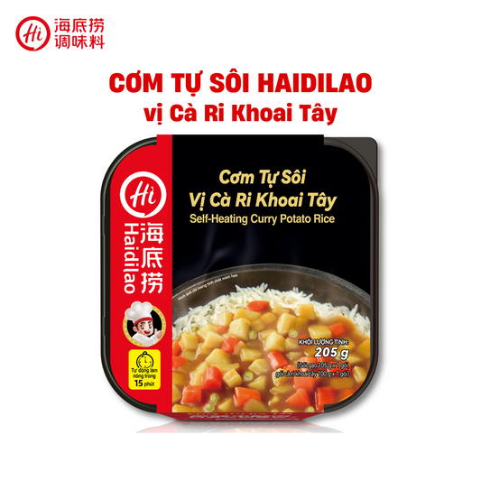 cơm tự sôi haidilao vị cà ri khoai tây ( thùng 12 hộp)