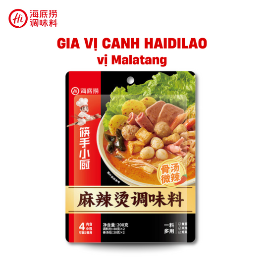 Nước Cốt Lẩu Haidilao Vị Malatang ( Thùng 24 Gói )