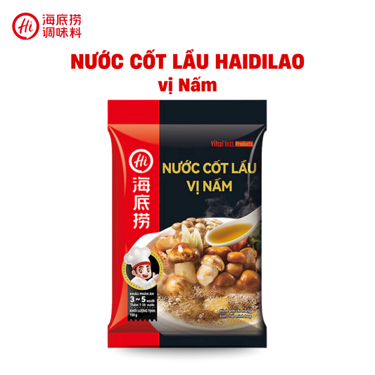 Nước Cốt Lẩu Haidilao Vị Nấm ( Thùng 40 Gói)