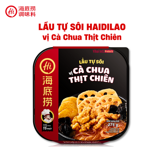 LẨU TỰ SÔI HAIDILAO VỊ CÀ CHUA THỊT CHIÊN ( THÙNG 18 HỘP )