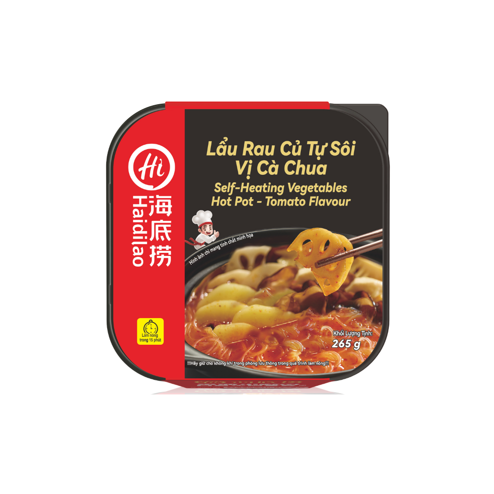 LẨU TỰ SÔI HAIDILAO VỊ RAU CỦ CÀ CHUA