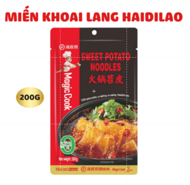 Miến Khoai Lang Haidilao ( Thùng 48 Gói)