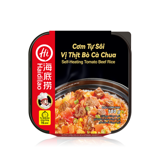 cơm tự sôi haidilao vị thịt bò cà chua