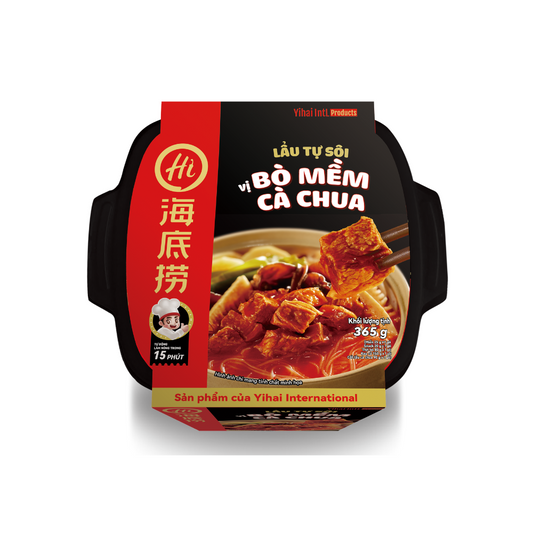 LẨU TỰ SÔI HAIDILAO VỊ BÒ MỀM CÀ CHUA