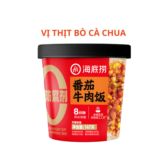 Cơm trộn vị thịt bò cà chua