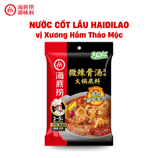 Nước Cốt Lẩu Haidilao Vị Xương Hầm Thảo Mộc