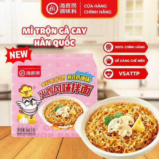 Mì trộn gà cay Hàn Quốc